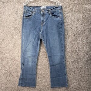 Levi Strauss Signature Womens Boot Cut Stretch Jeans Medium Wash Size 14M